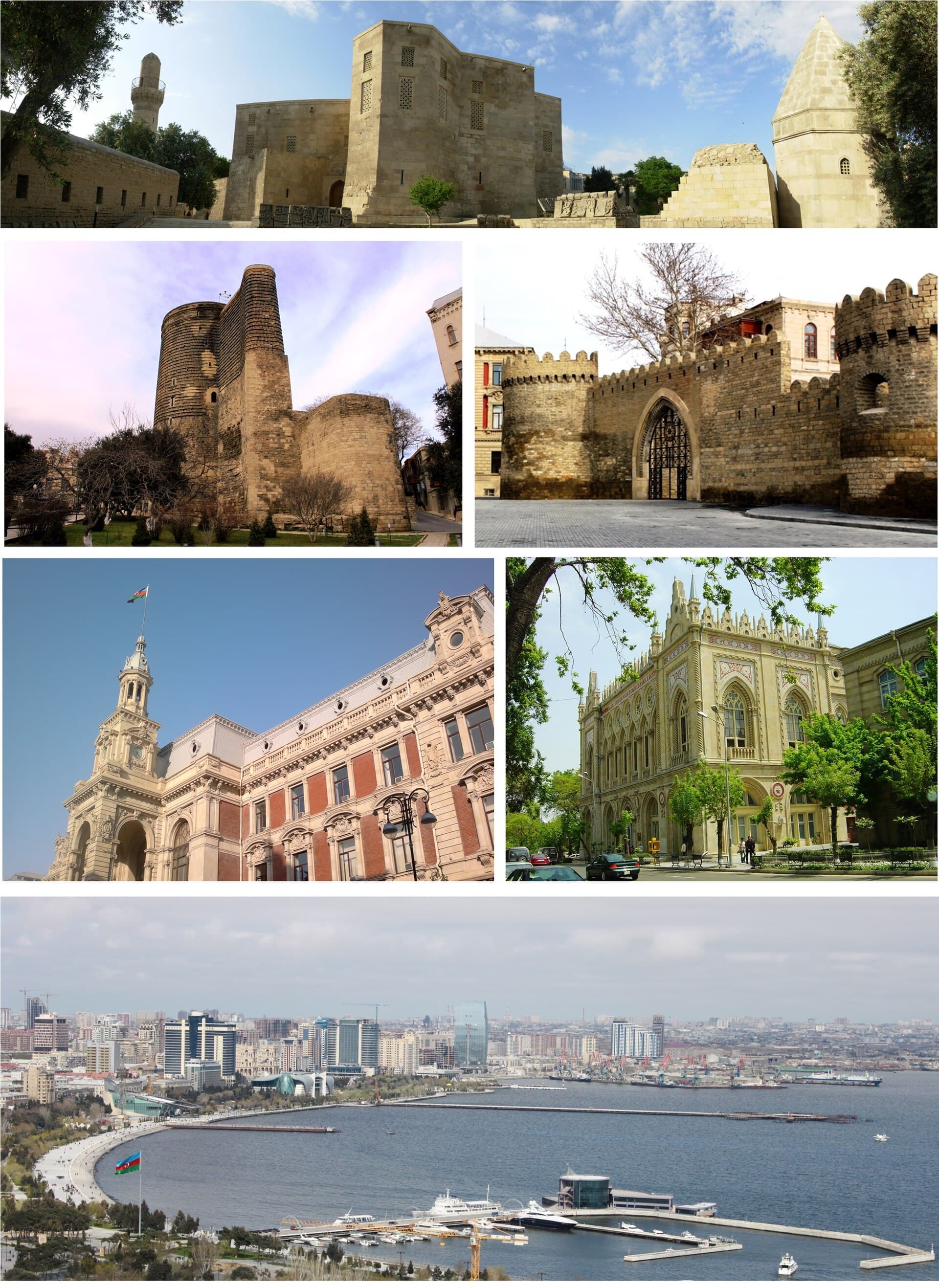 Baku skyline — Azerbaijan